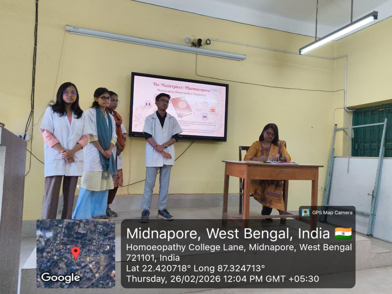 Seminar by Pharmacy Dept on 12.02.26